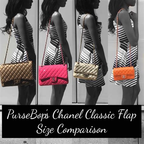 chanel 23cm|Chanel Bag Size Comparison: Classic Flap vs Reissue.